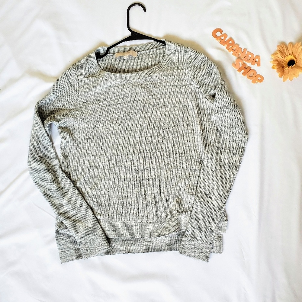Loft scoop neck sweater. Size S